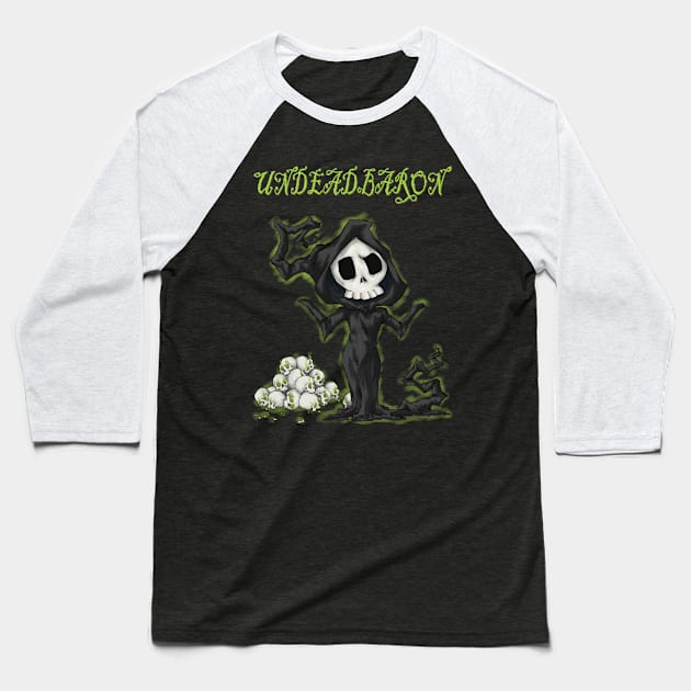 UndeadBaron Baseball T-Shirt by UndeadBaron